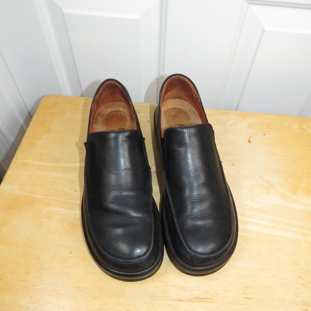 Footprints By Birkenstock Cambria Black Leather Slip On Shoes EU 39 | US 8-8.5 - Picture 2 of 6